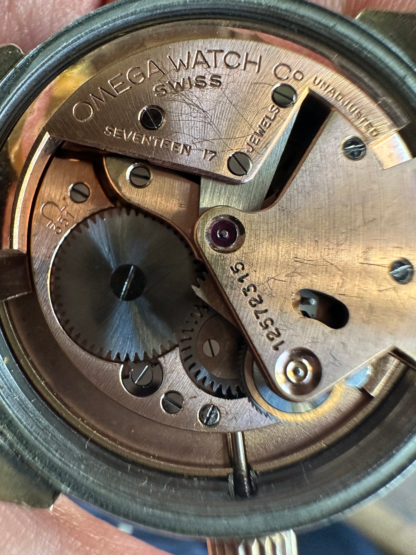 Omega 12k Gold Capped Bumper Automatic Vintage