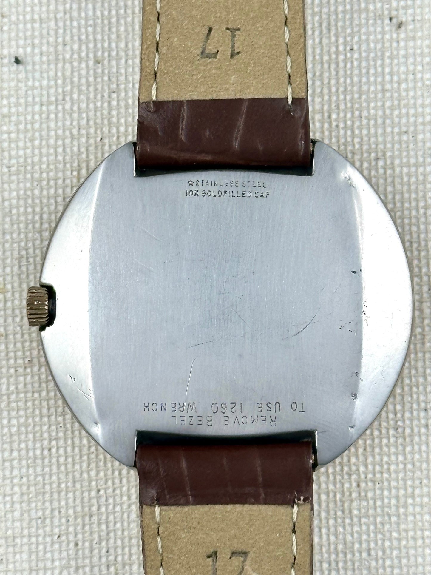 Longines Admiral Five Star Red Vintage
