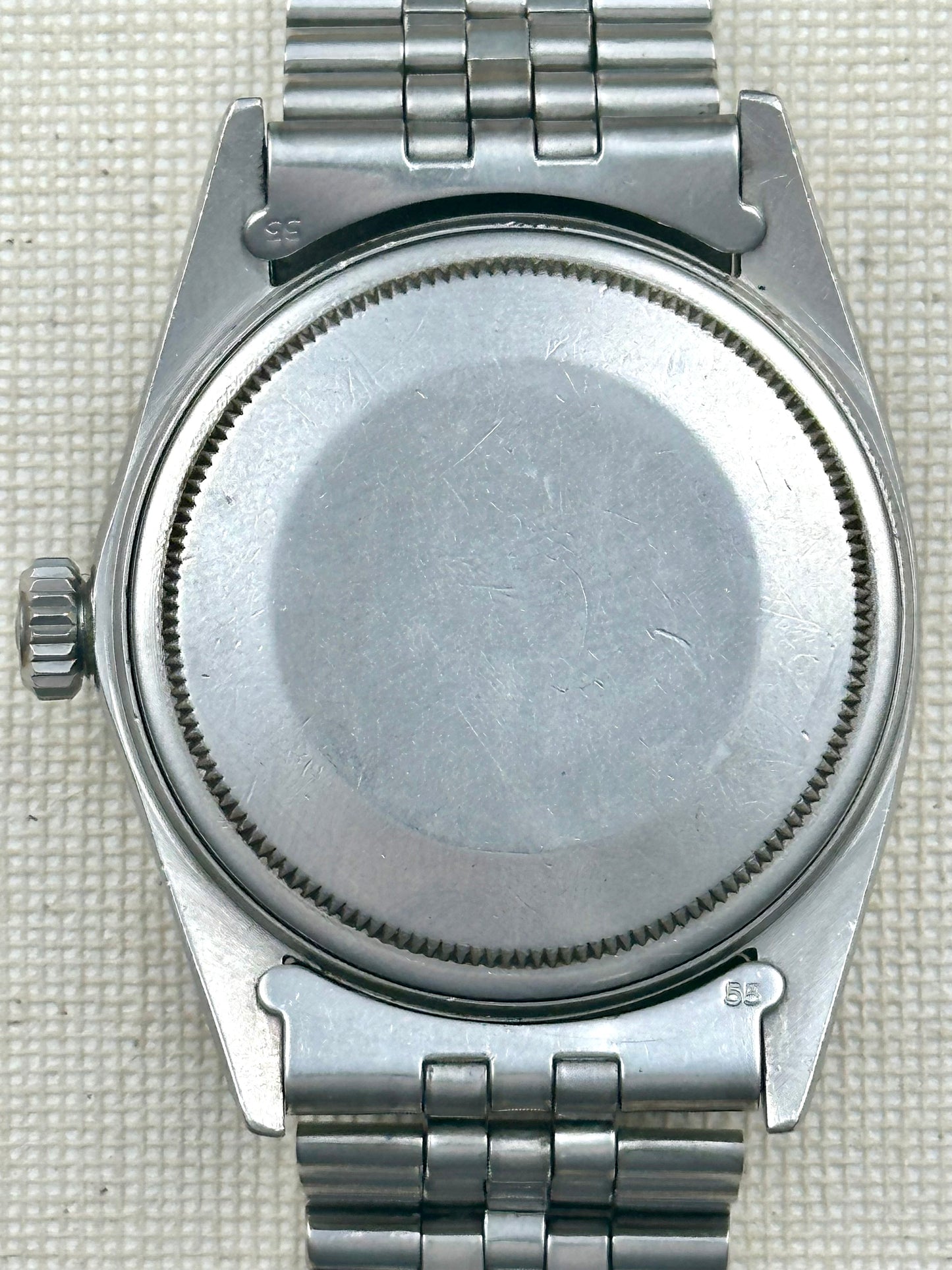 Rolex Datejust Silver Linen Dial c.1964 Vintage