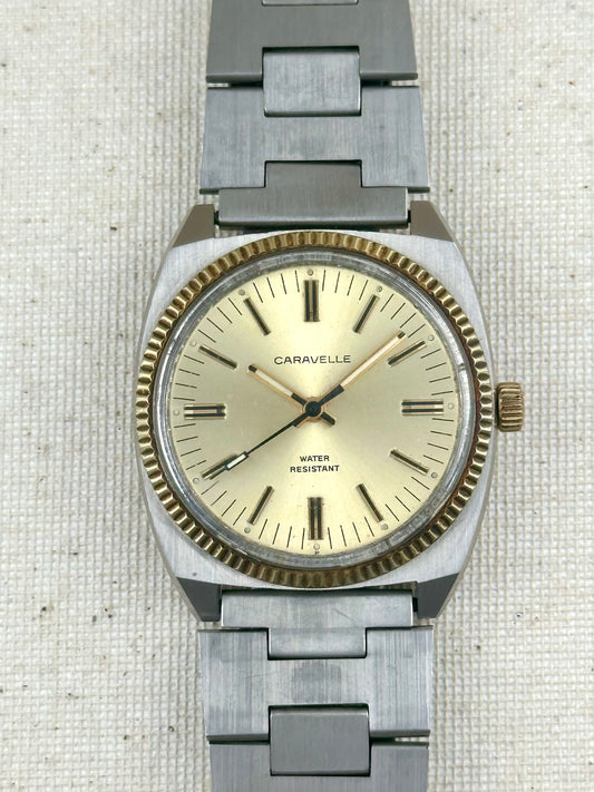 Caravelle Fluted Bezel Vintage
