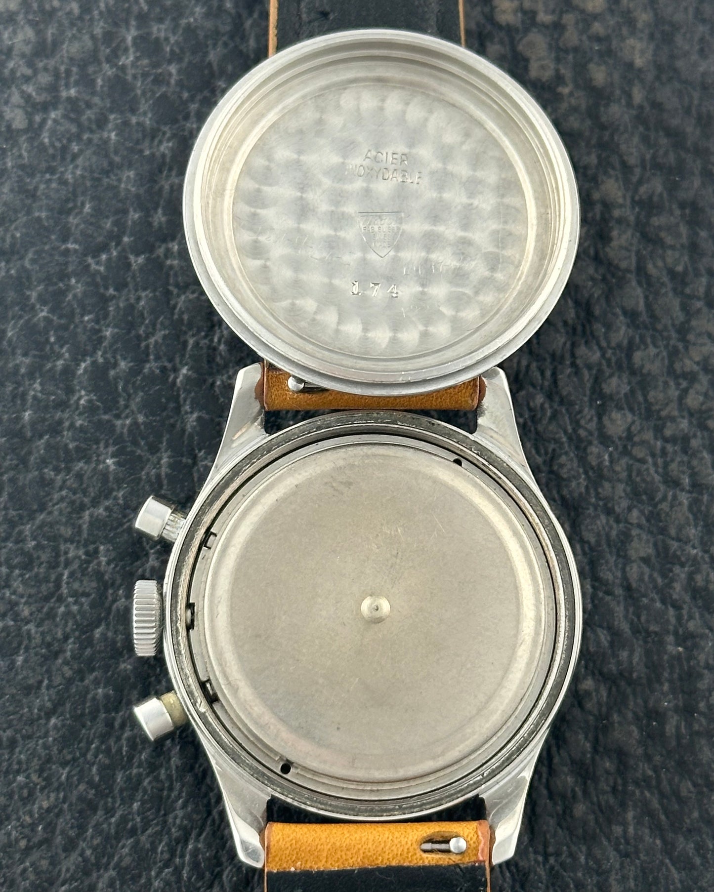 Tissot Black Dial Ref 6216/174 Cal. 321 Chronograph Vintage