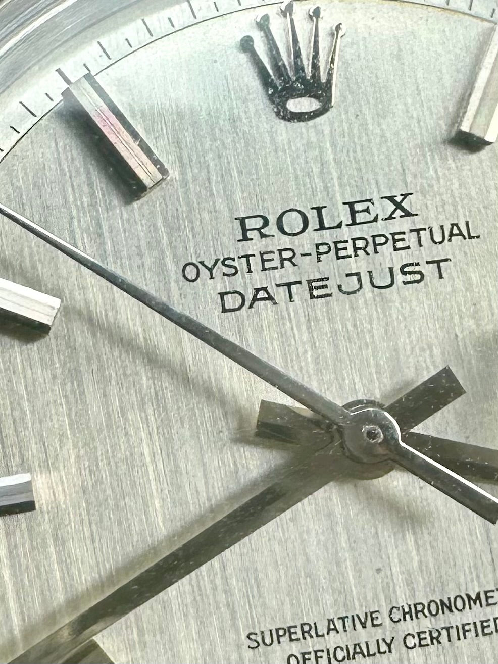 Rolex Datejust Silver Dial c.1964 Vintage