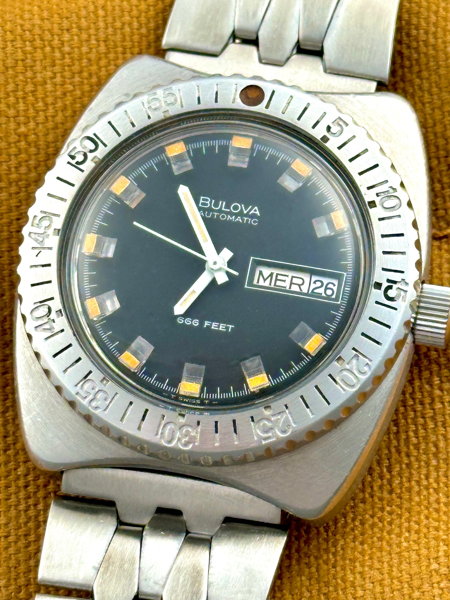 Bulova Devil Diver Vintage