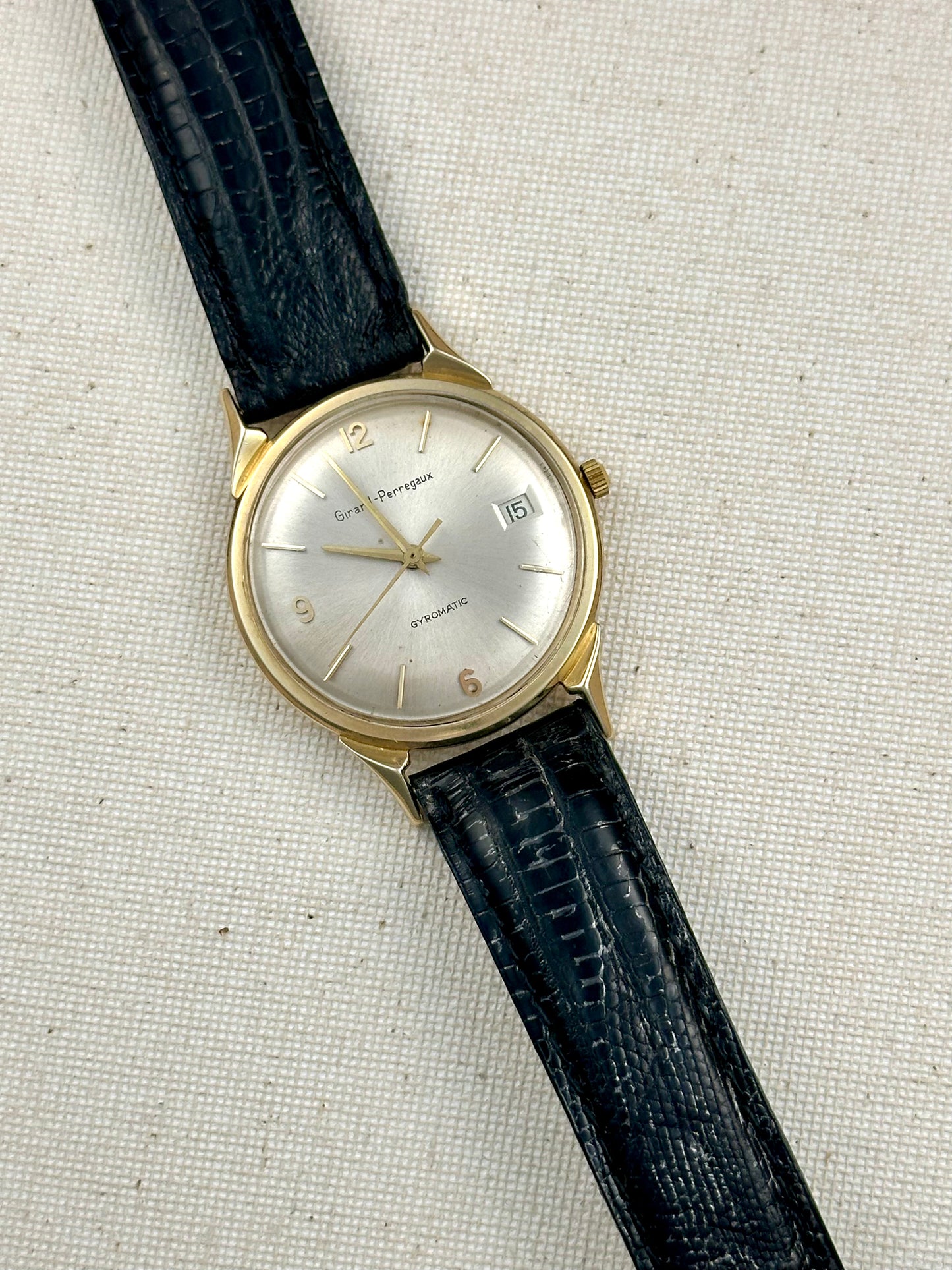 Girard Perregaux 14k Gold Gyromatic