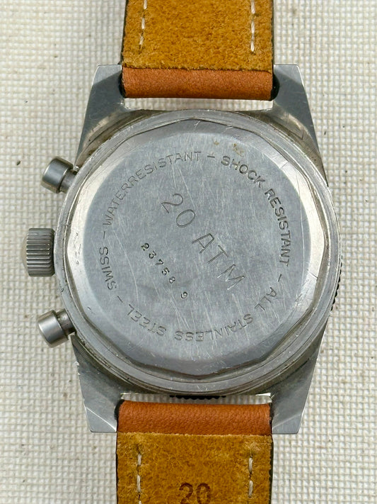 Clebar Chrono Diver Vintage Spider Dial