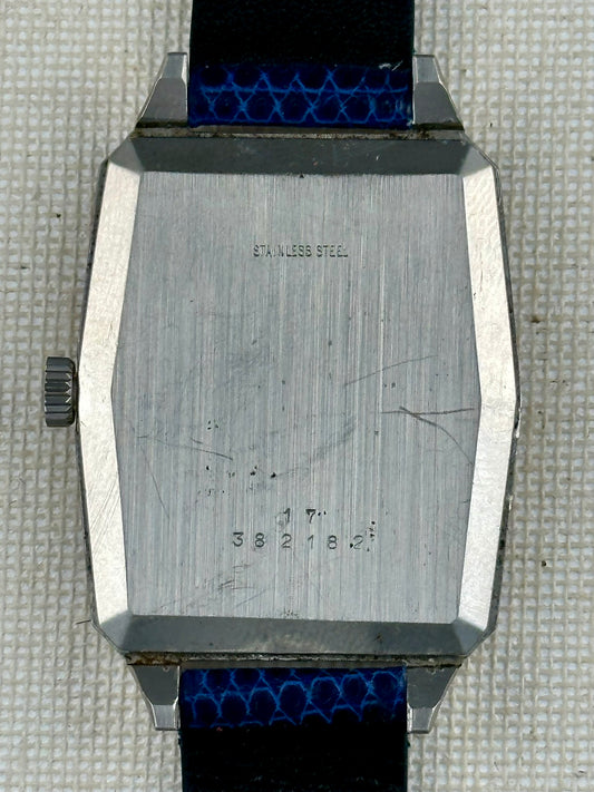 Longines Two Tone Blue Vintage