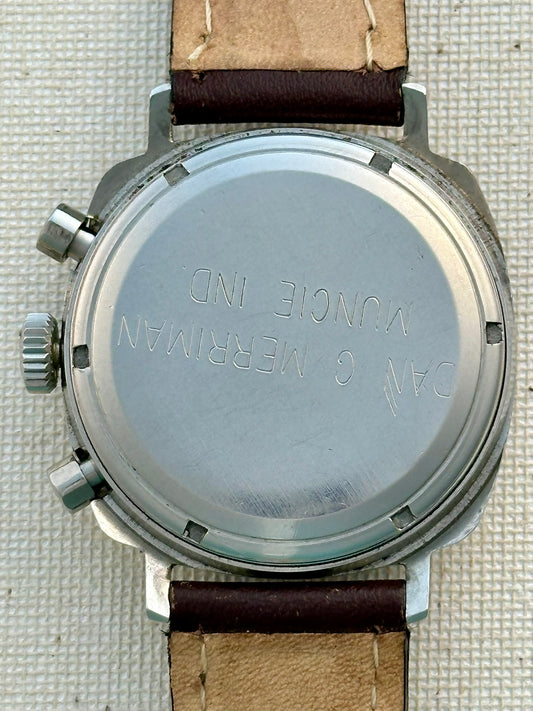 Heuer Camaro Triple Chronograph Vintage