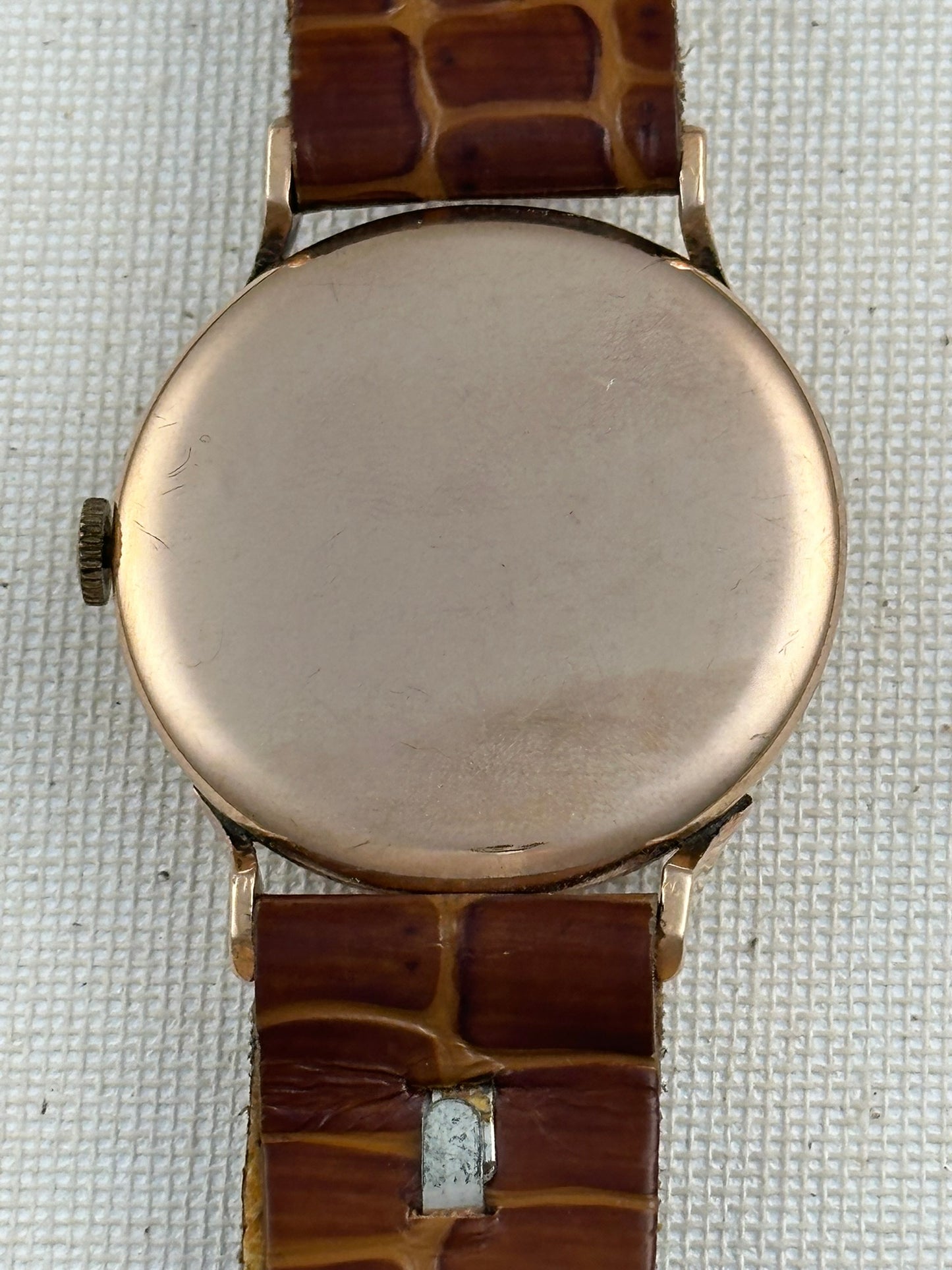 Tissot Pink Gold Antimagnique Vintage