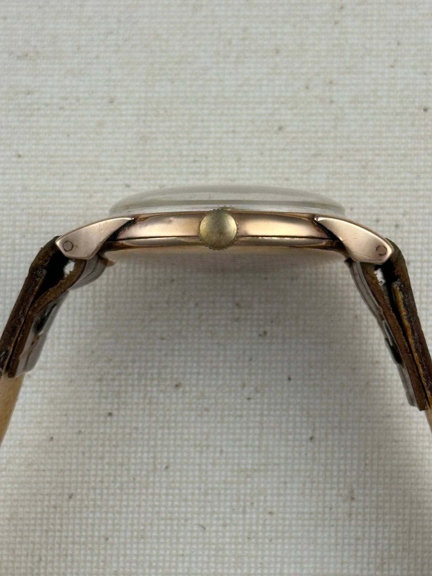 Tissot Pink Gold Antimagnique Vintage