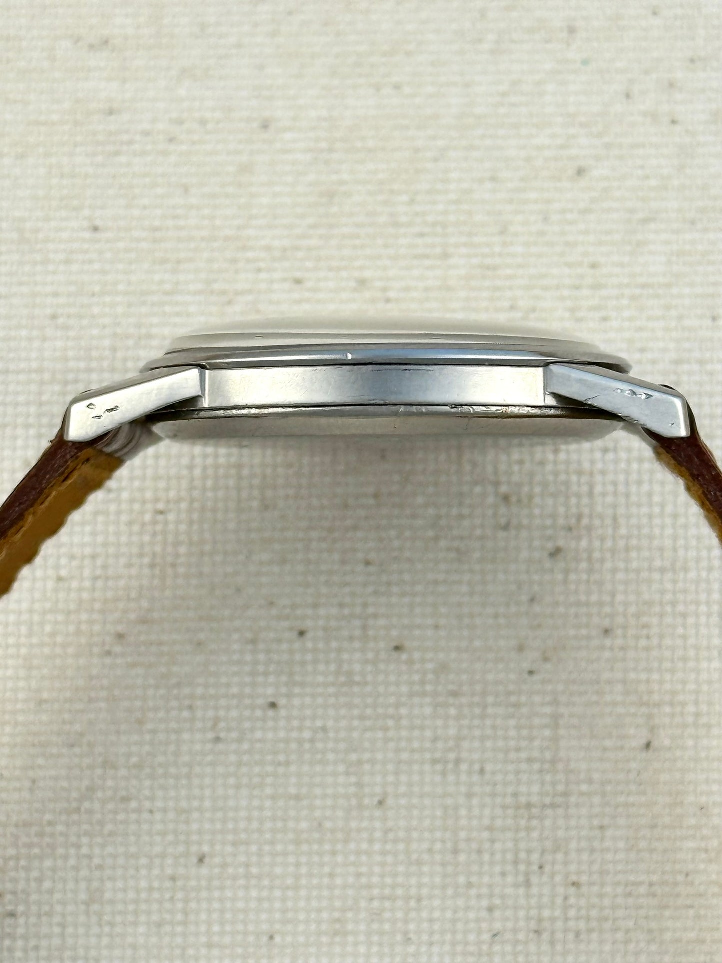 Omega Small Seconds Vintage Yellow Patina Dial