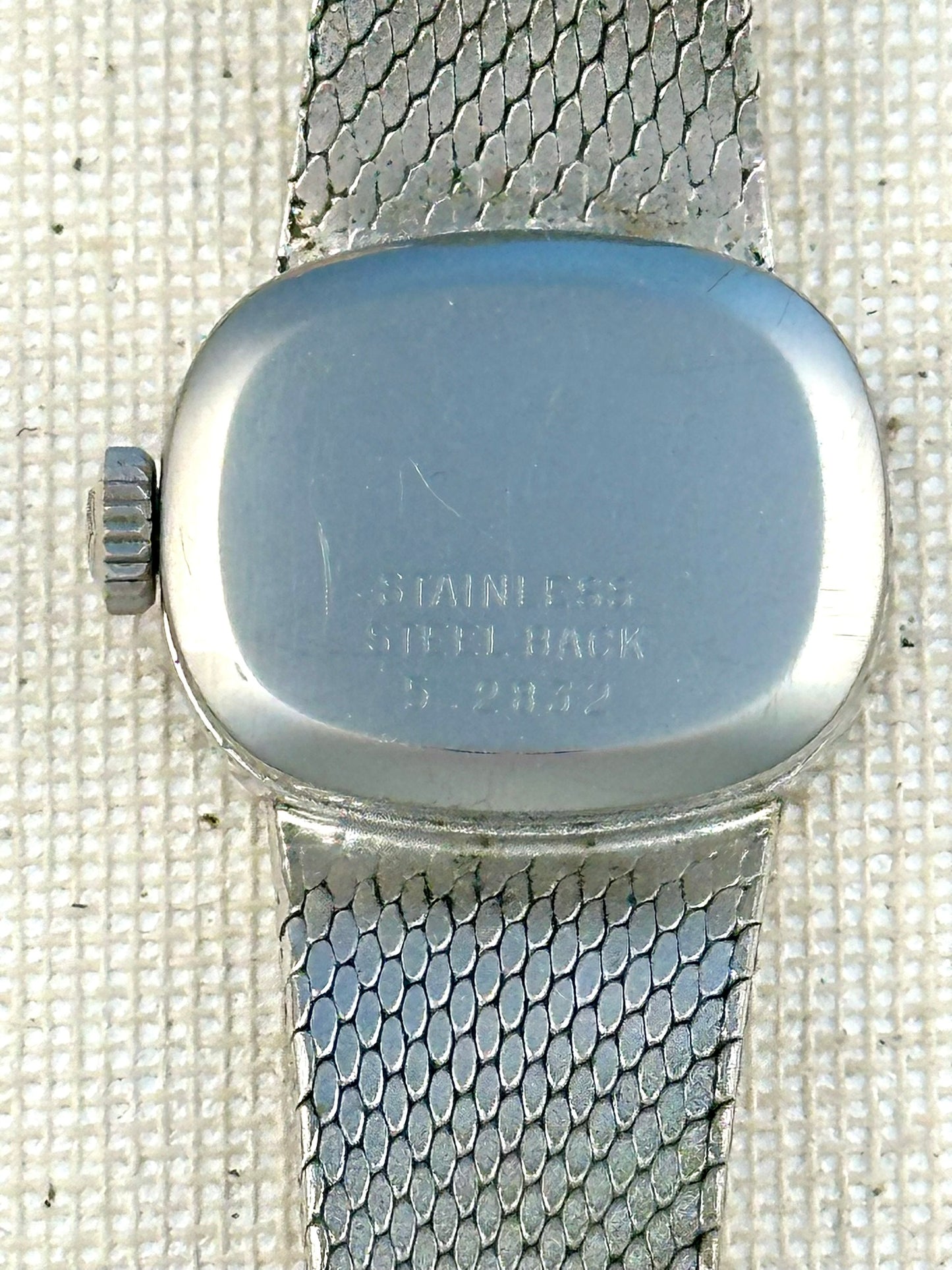 Bucherer Ladies Integrated Bracelet Watch Vintage