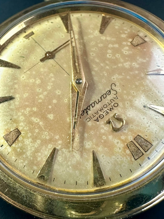 Omega Seamaster Beefy Lugs Tropical Dial Vintage