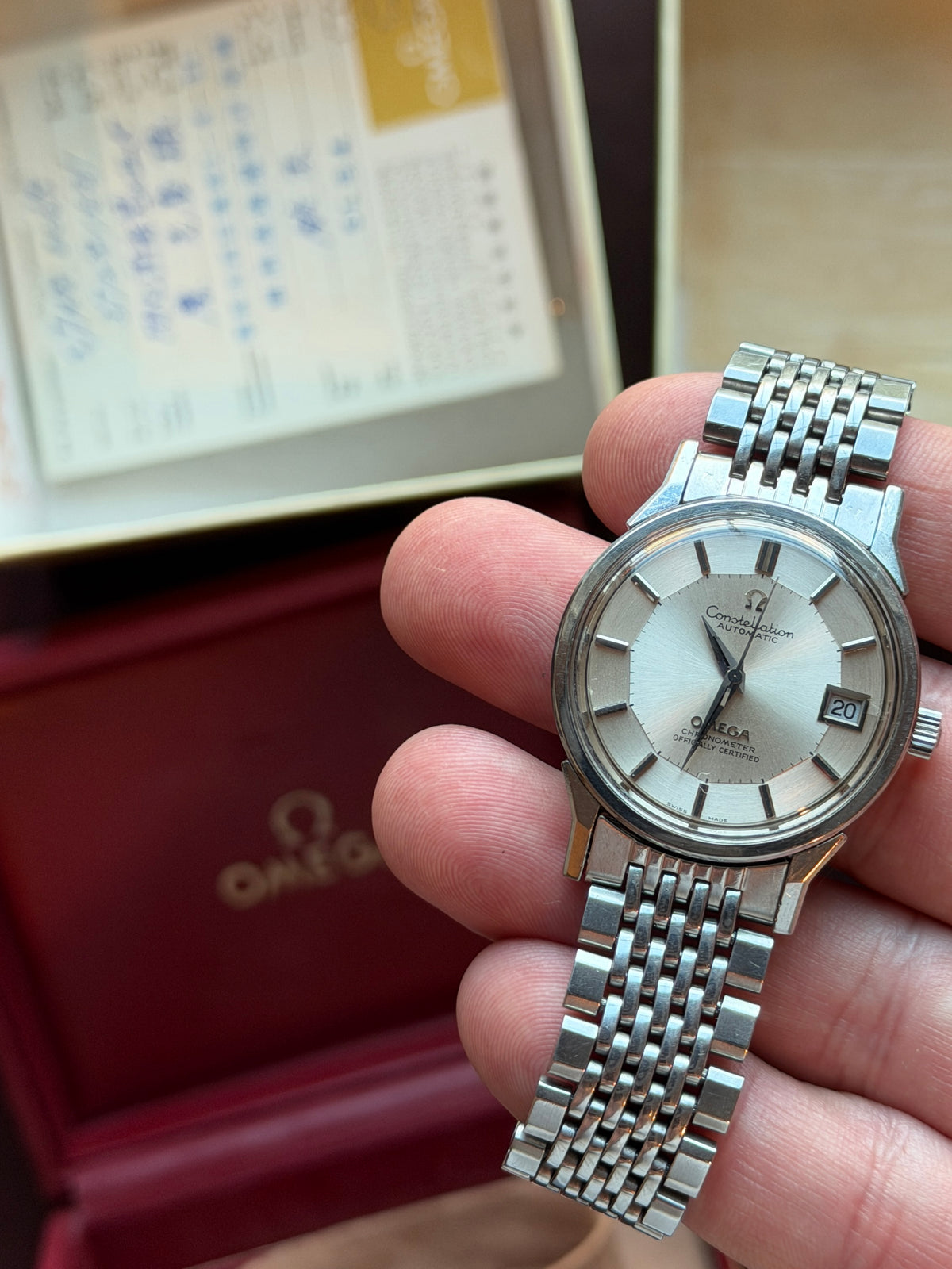 Omega Constellation “Last Pie Pan” Japan 168.0065 Full Set