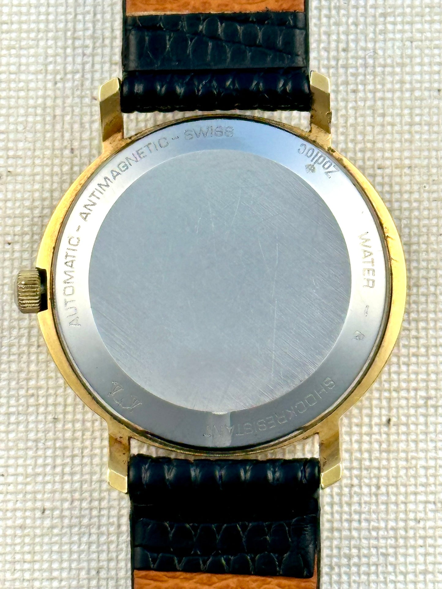 Zodiac Senator Hermetic Oval Day Date Vintage