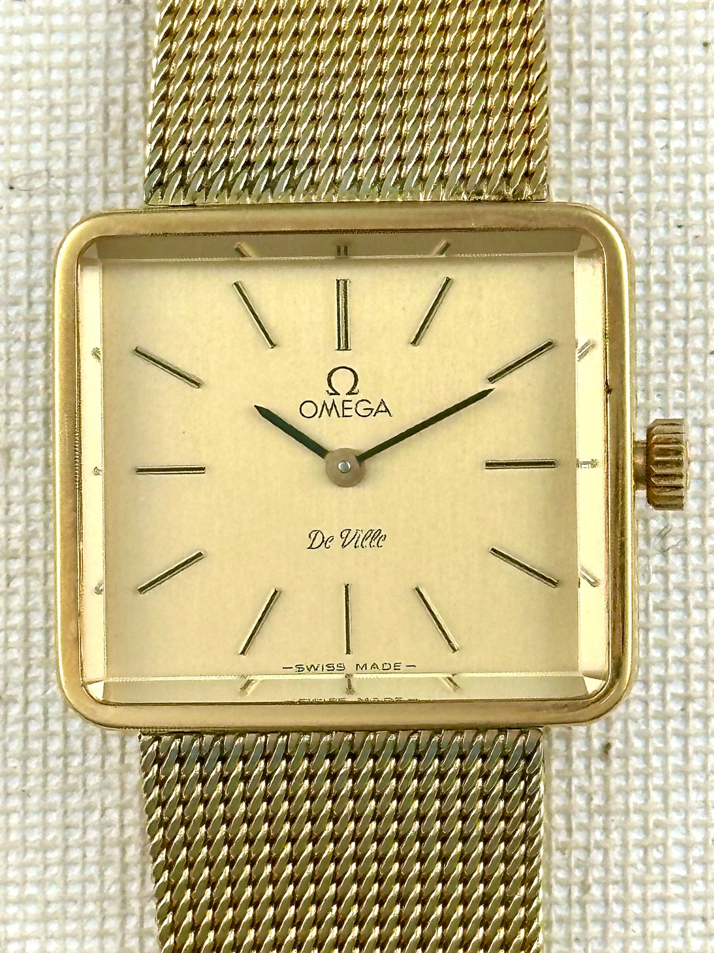 Omega Ladies Bracelet De Ville with Box Vintage