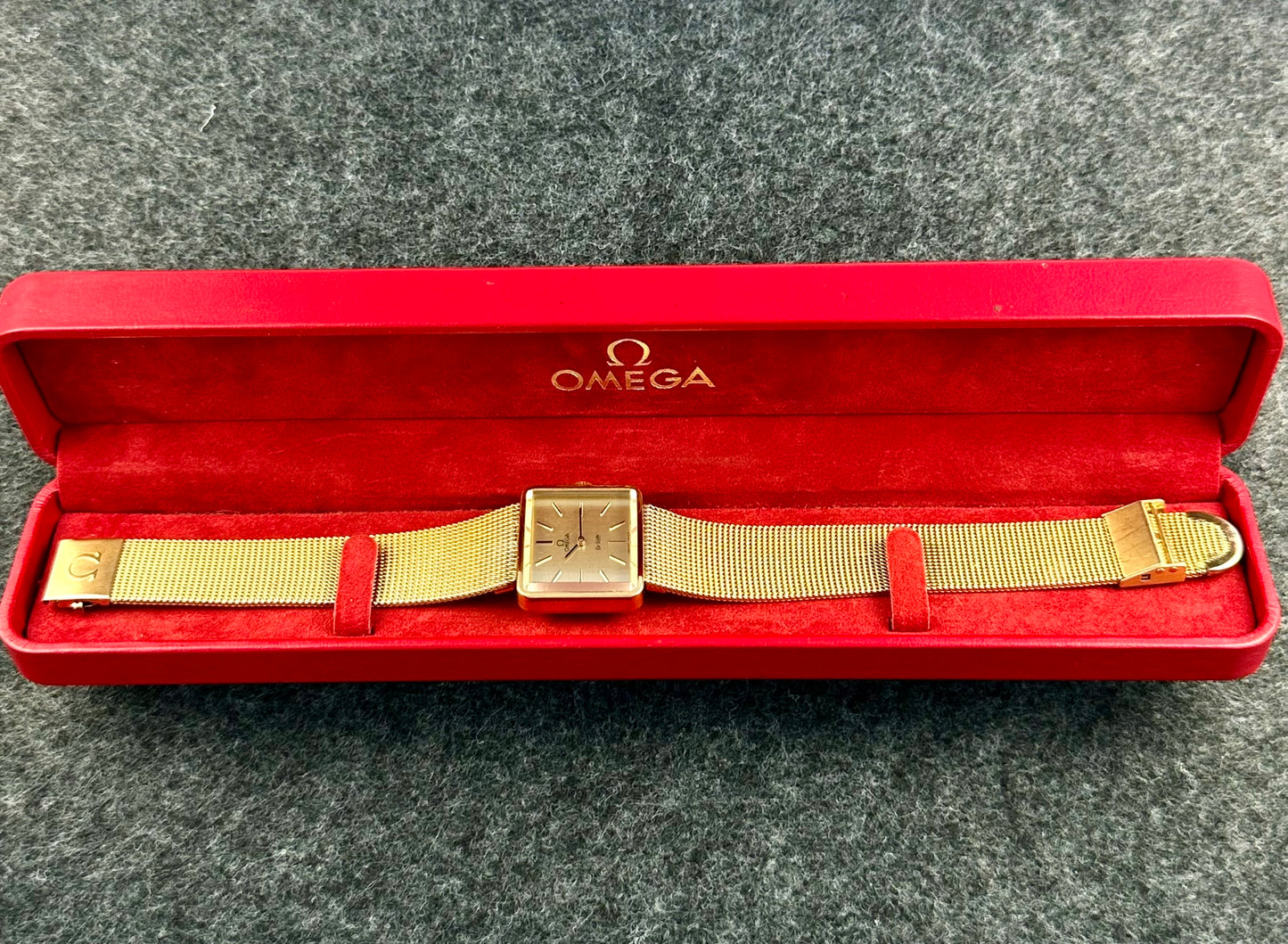 Omega Ladies Bracelet De Ville with Box Vintage
