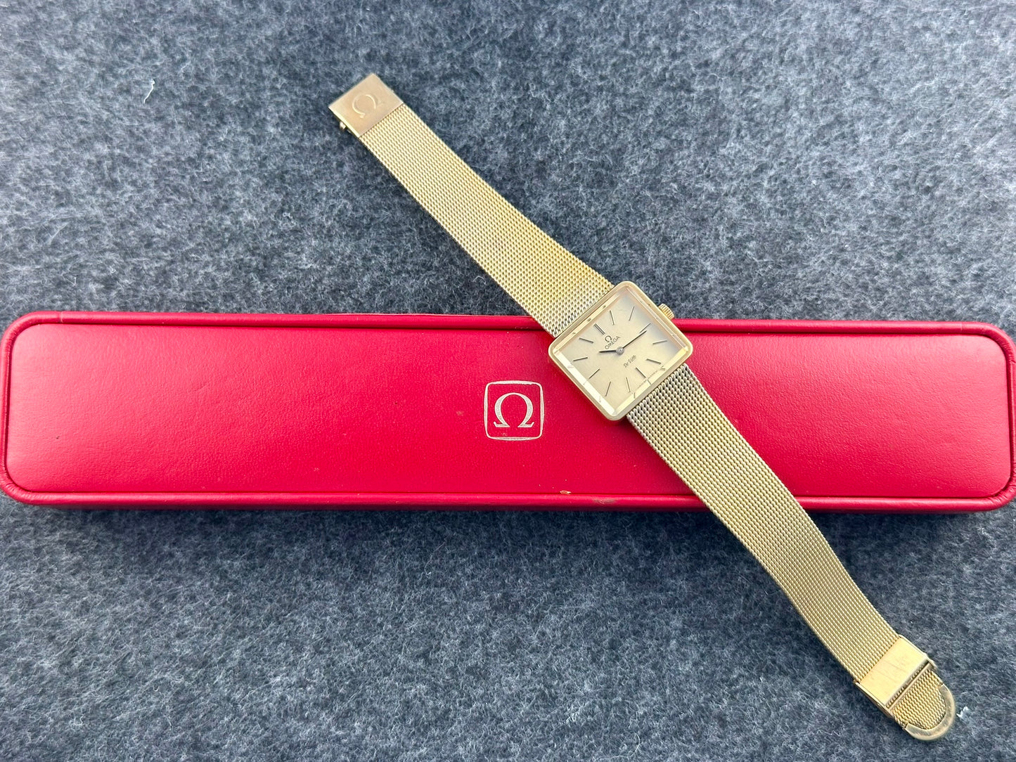 Omega Ladies Bracelet De Ville with Box Vintage