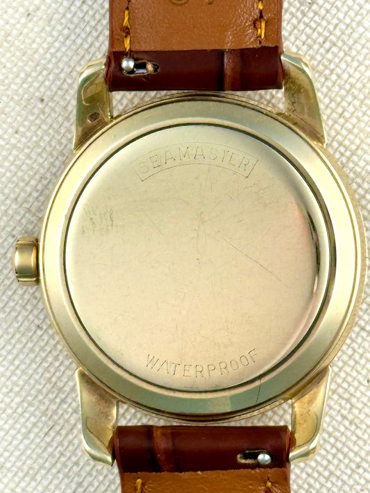 Omega Seamaster 14k Sector Dial Vintage