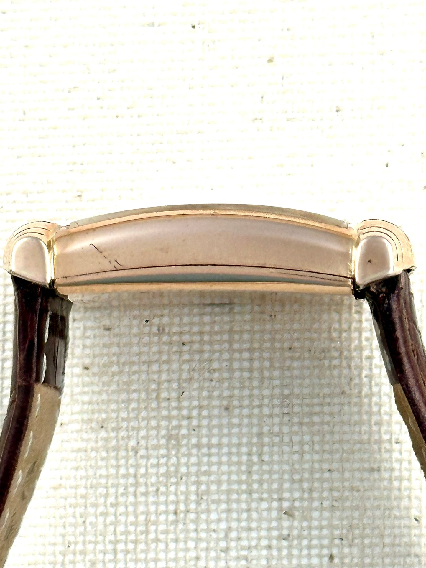 Bulova Tank Salmon Dial Vintage