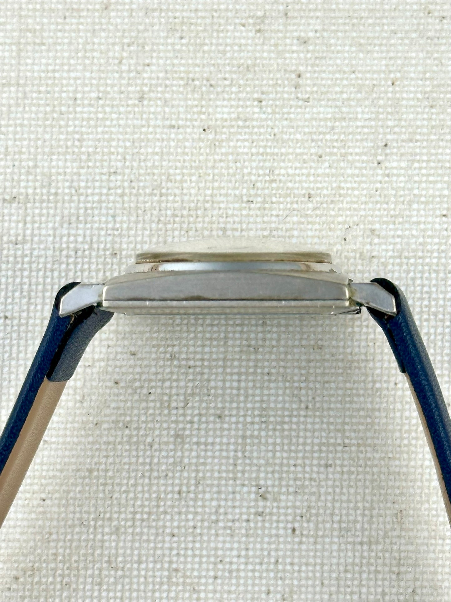 Bulova White Square Diamond Vintage