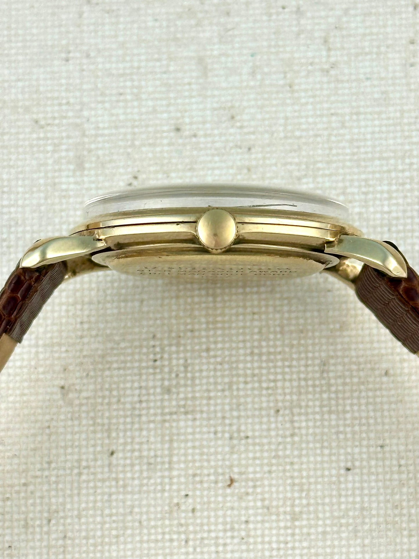 Hamilton 10k Gold Fancy Lugs Vintage
