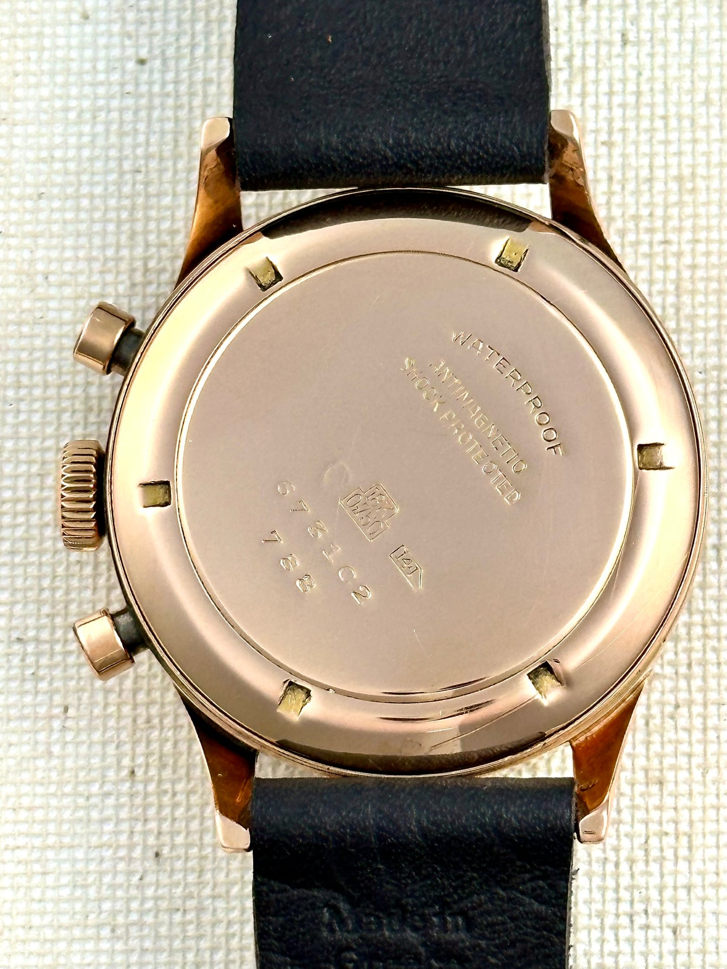 Breitling Premier 18k Rose Gold Ref. 788 Chronograph Vintage