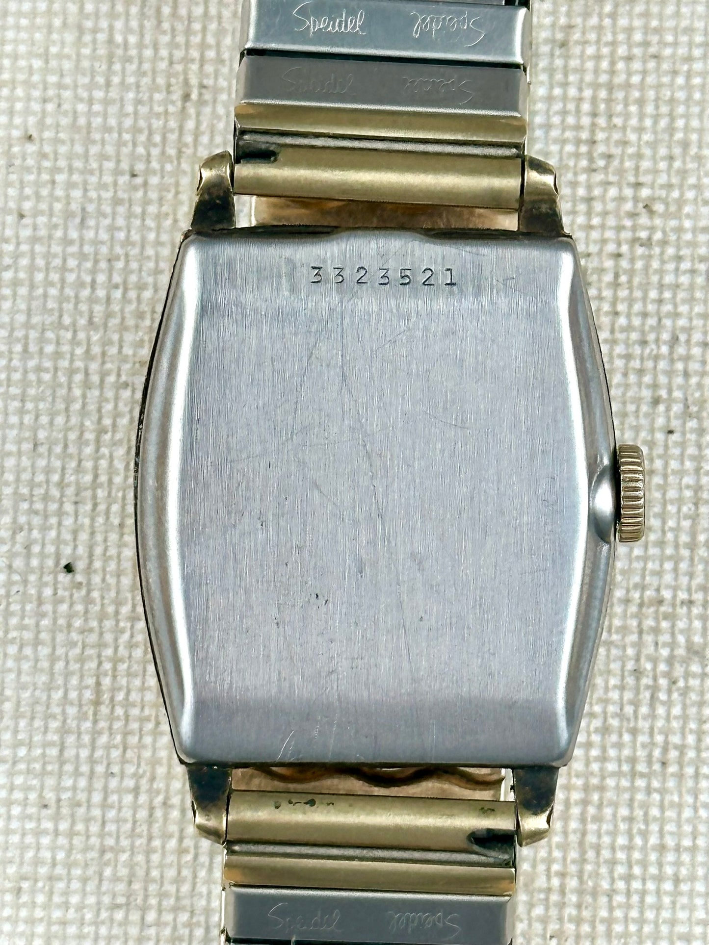 Bulova Black Dial Fancy Vintage