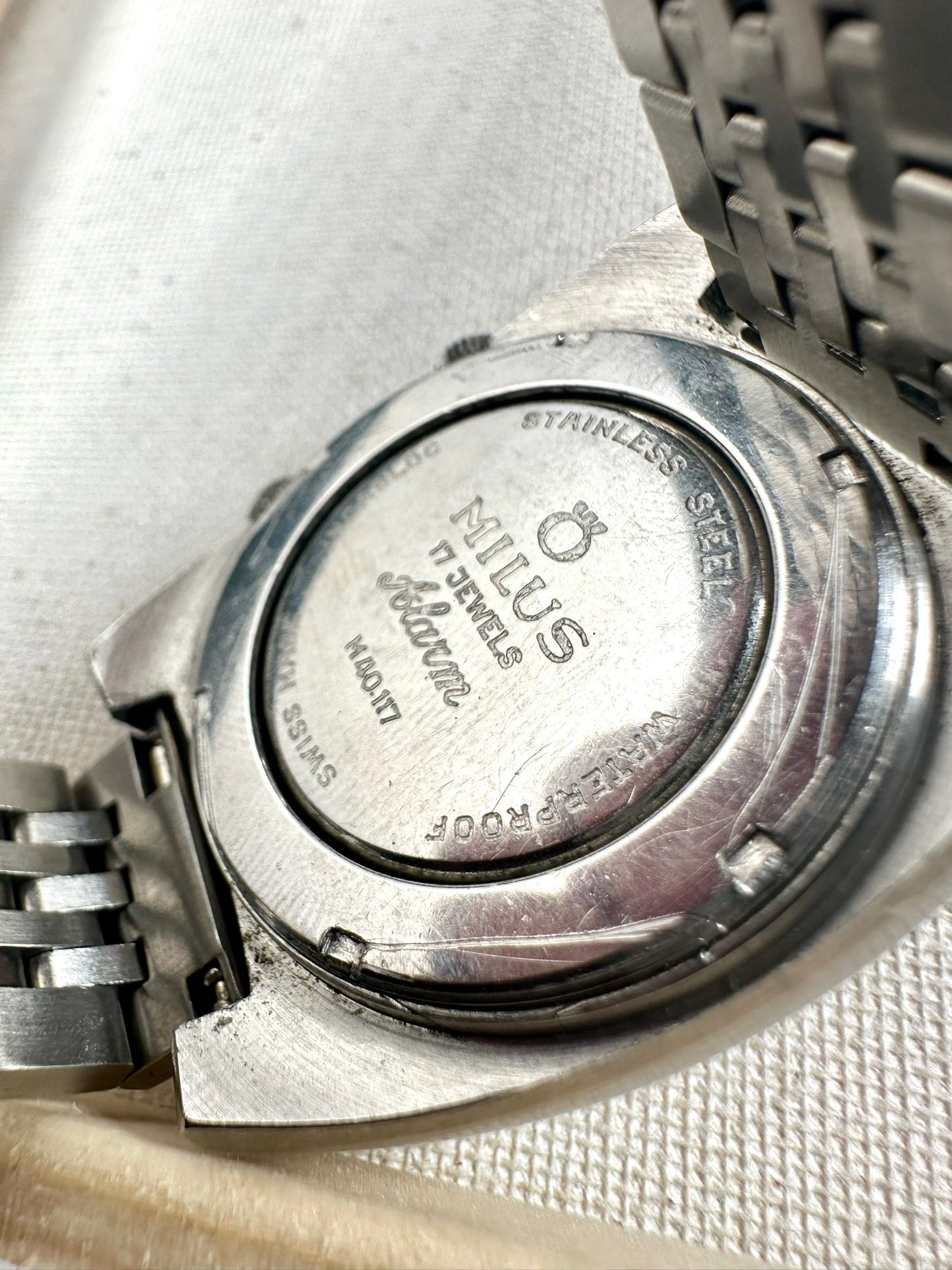 Bucherer Milus Alarm Vintage