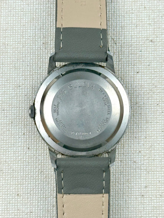 Bulova Gray Auto Vintage