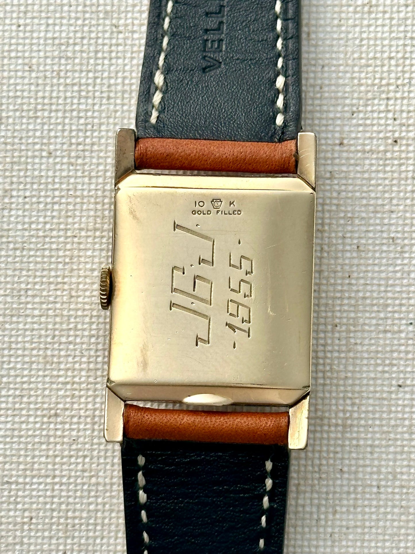 Girard Perregaux Black Dial Tank Vintage