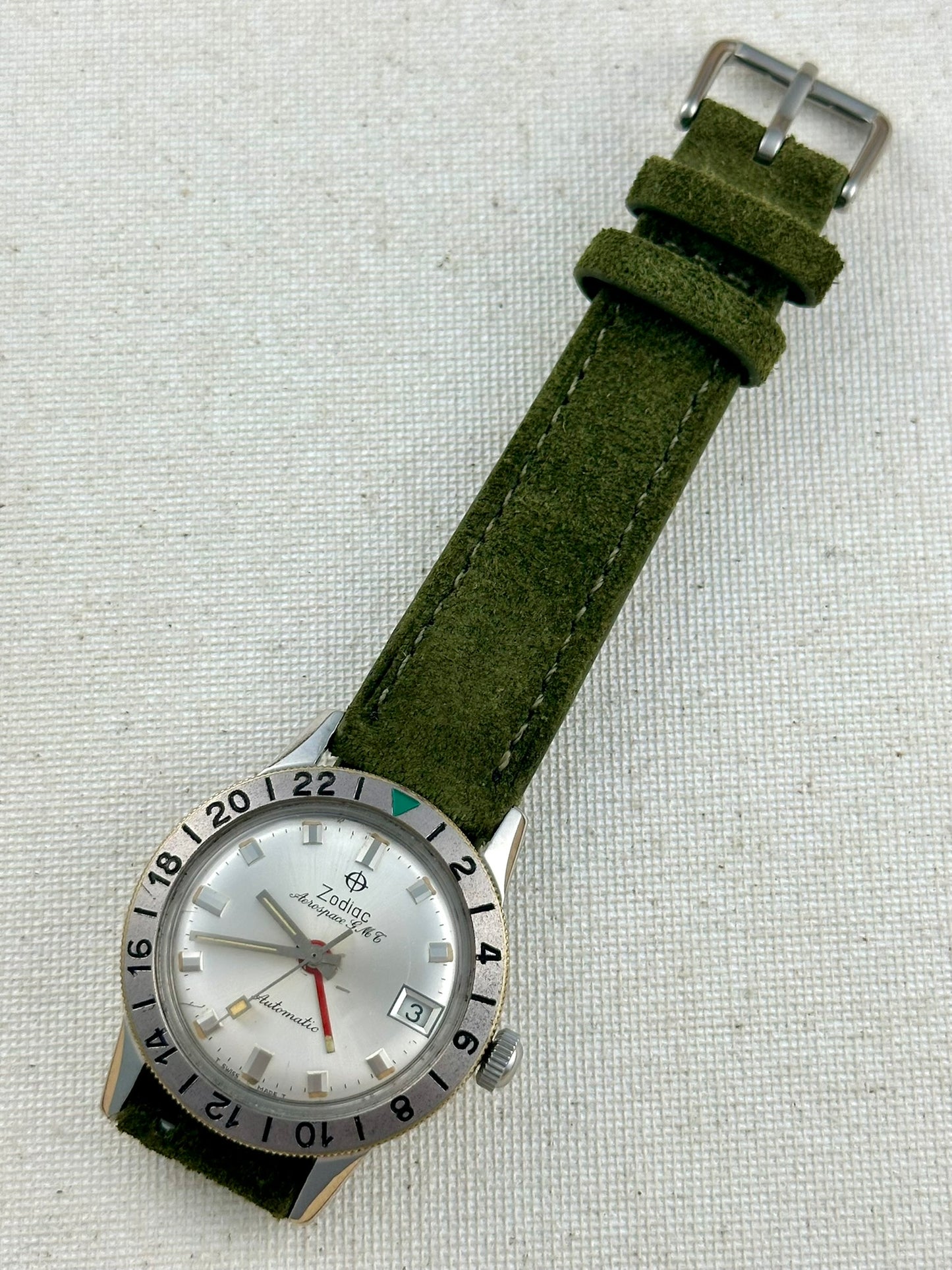 Zodiac Aerospace GMT Date Vintage