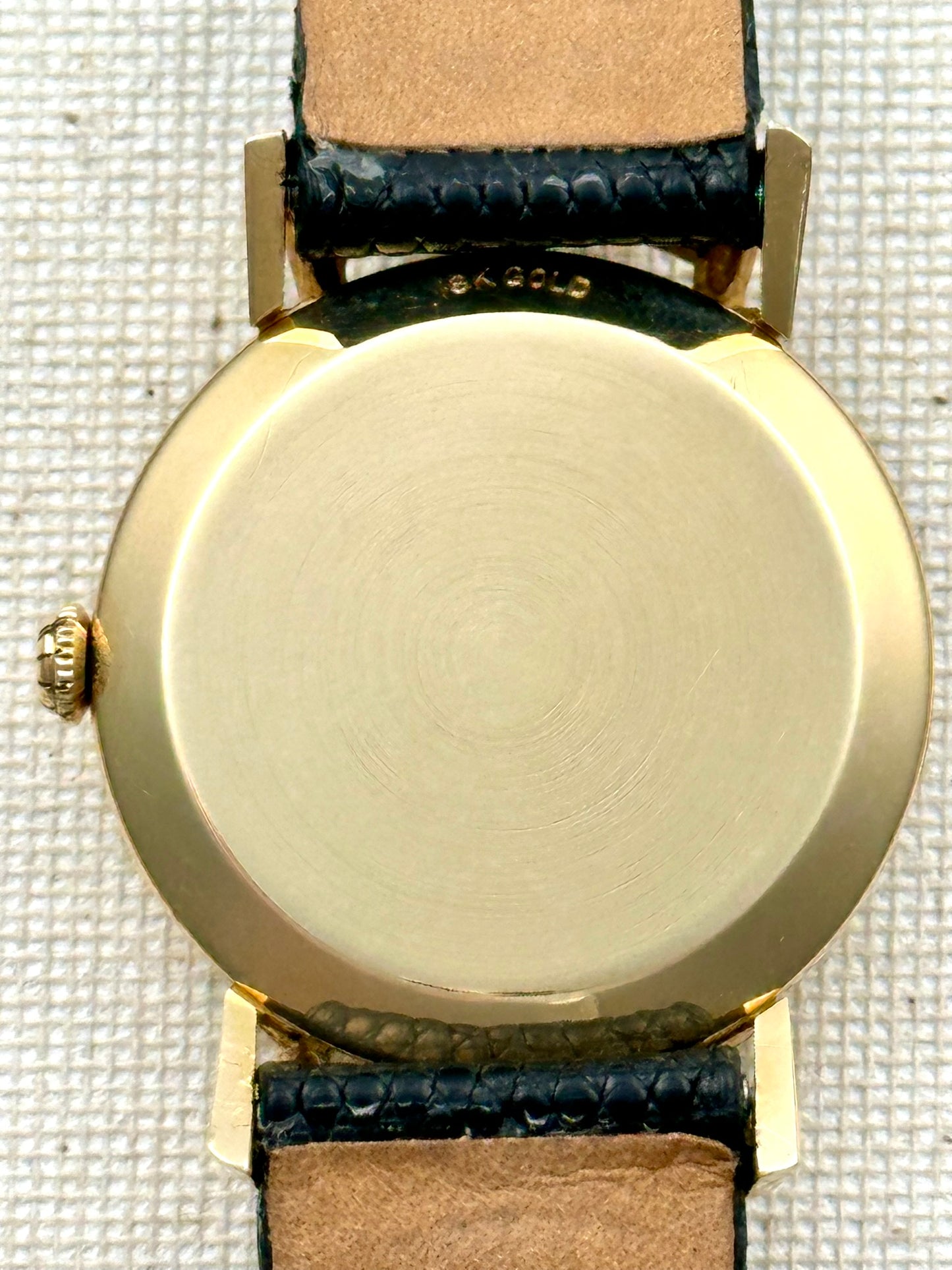 LeCoultre 18k Spider Web Fancy Lugs Vintage