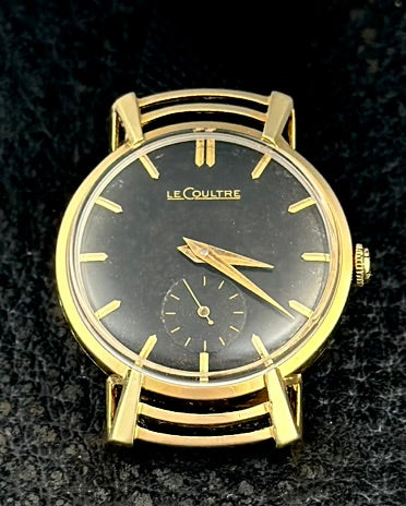 LeCoultre 18k Spider Web Fancy Lugs Vintage