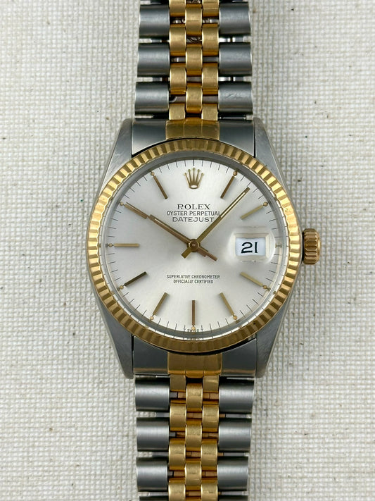 Rolex Datejust 1963 Silver Dial Vintage