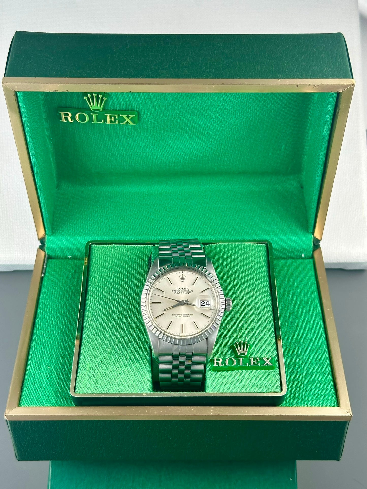 Rolex Datejust Full Set 1982 Vintage