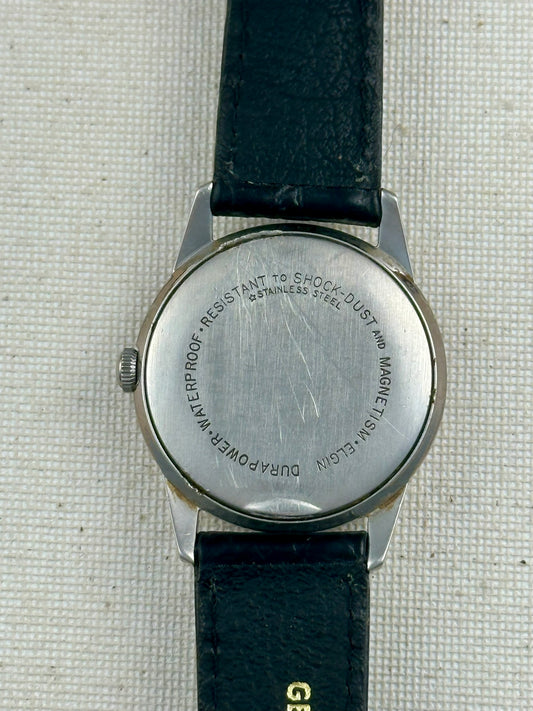 Elgin Shockmaster Crosshair Dial Vintage