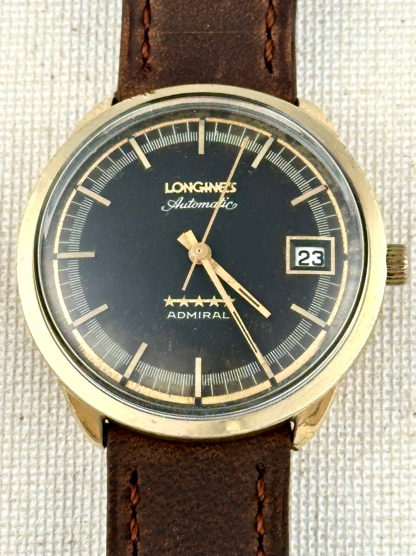 Longines Admiral Five Star Date Vintage