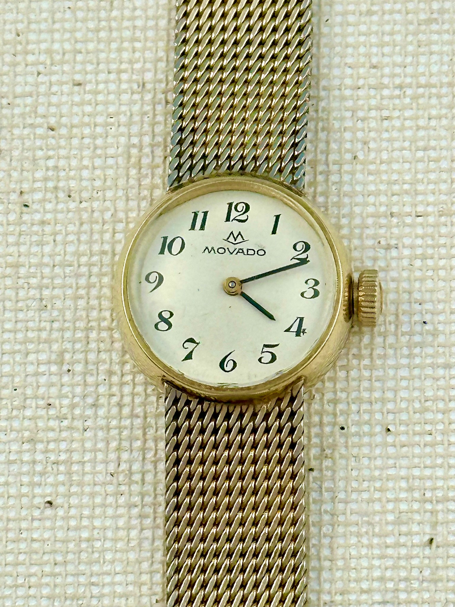 Movado Ladies Bracelet Dress Watch Vintage Old School Seconds Movado Ladies Bracelet Dress Watch Vintage Old School Seconds