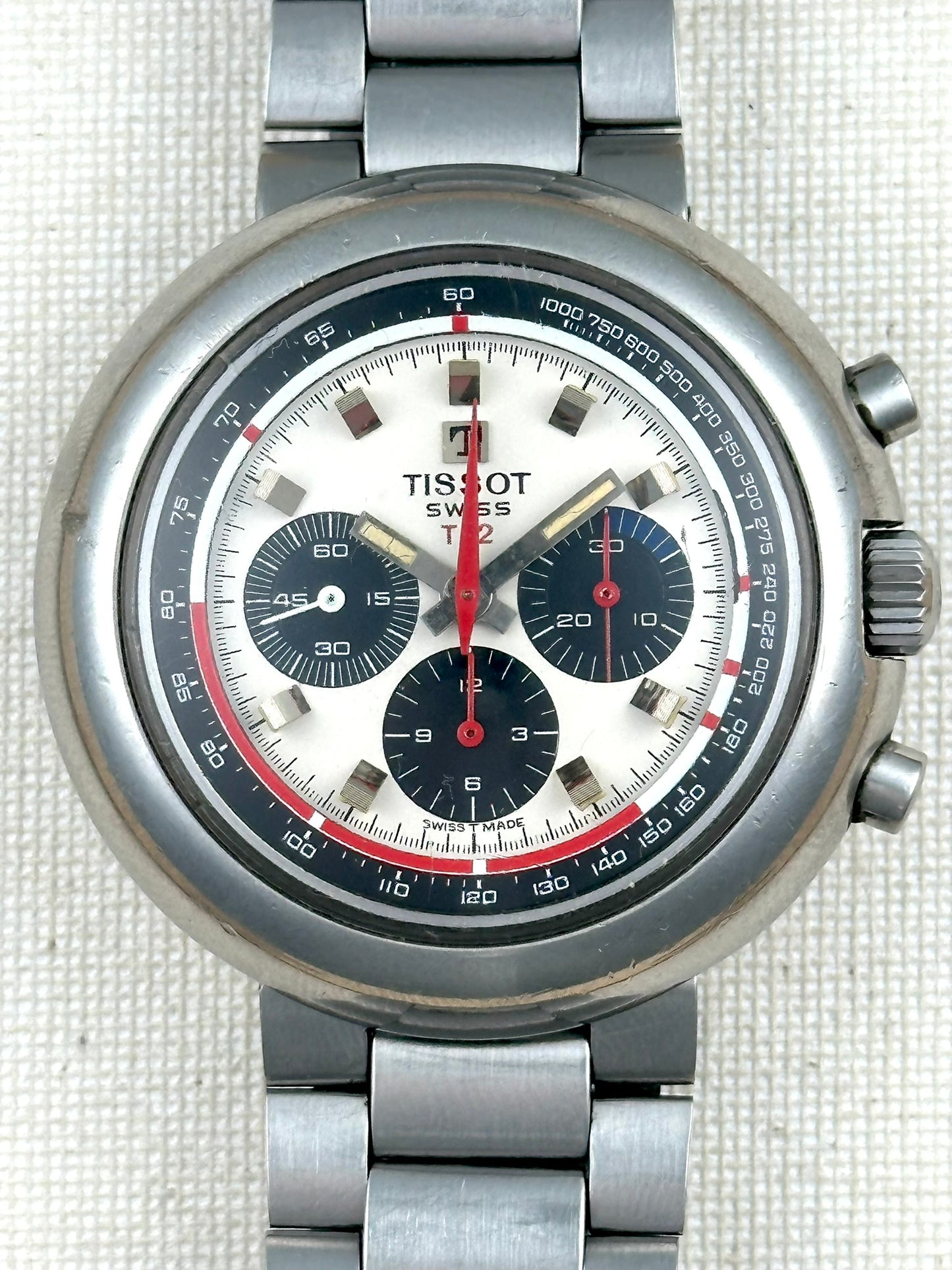Tissot T12 Chronograph 40504 Gay Freres Vintage