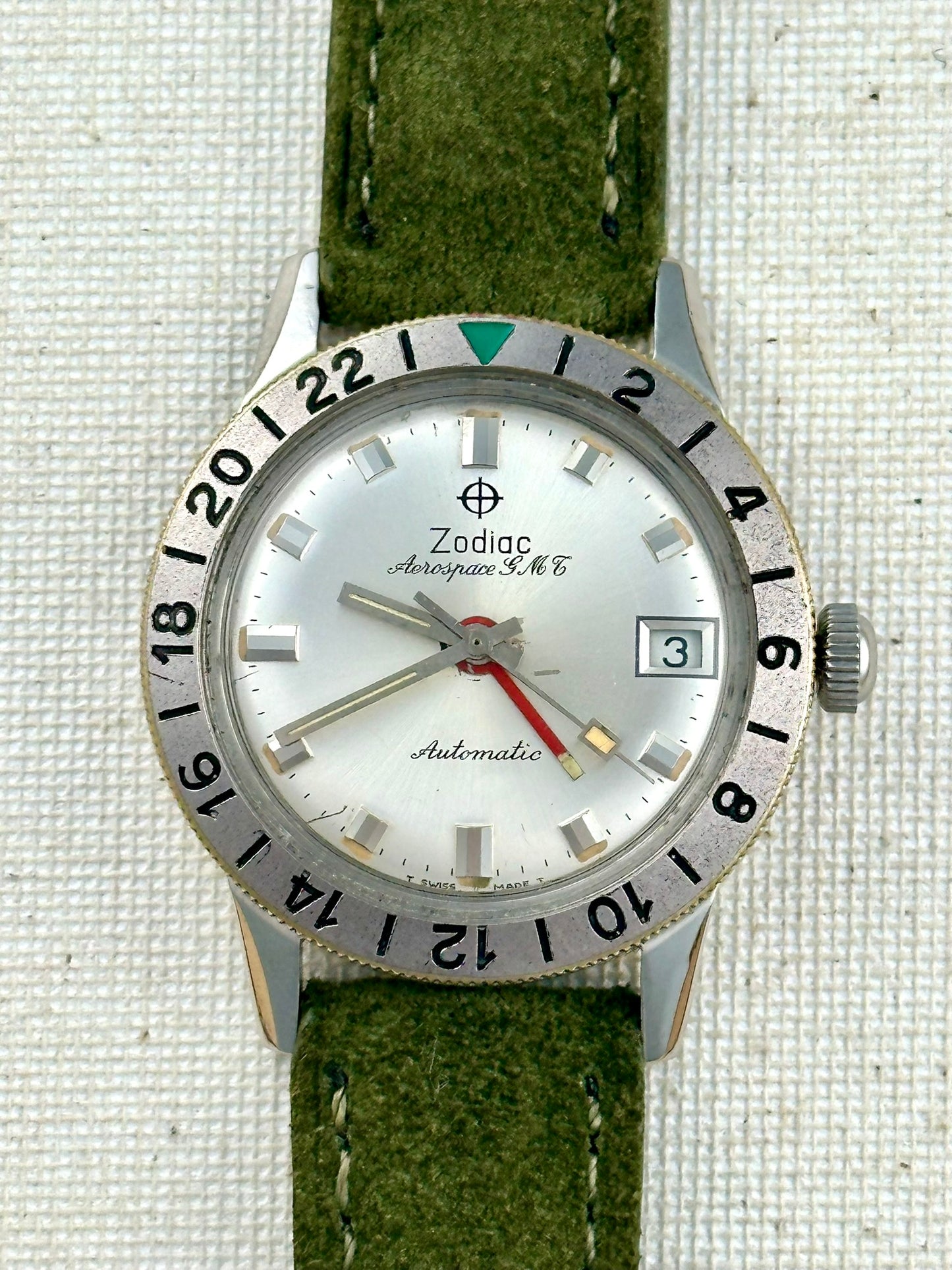 Zodiac Aerospace GMT Date Vintage