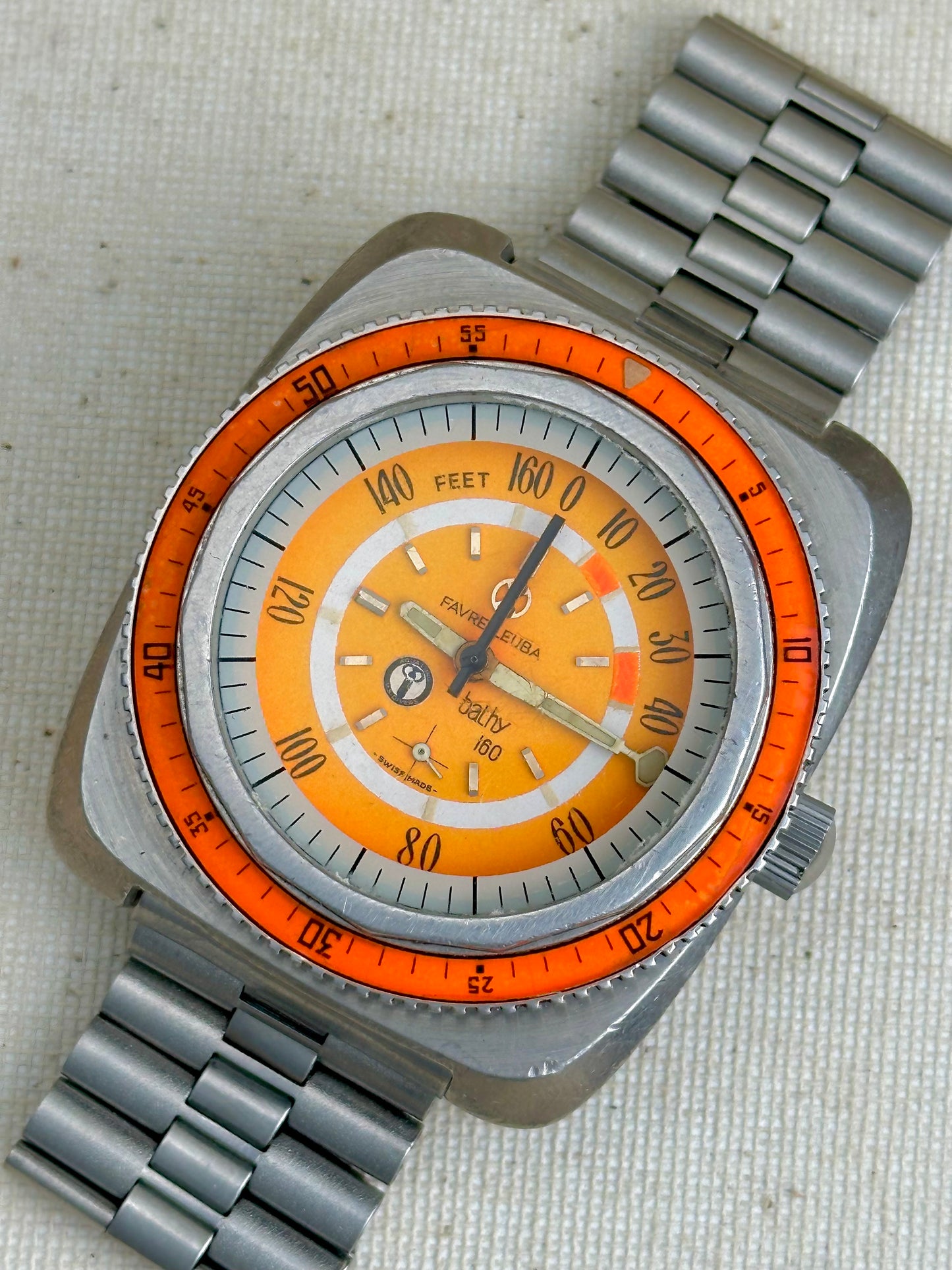 Favre Leuba Bathy 160 Aqua Lung Vintage