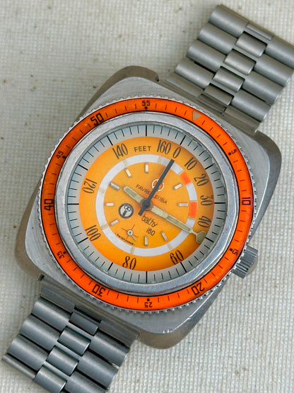 Favre Leuba Bathy 160 Aqua Lung Vintage