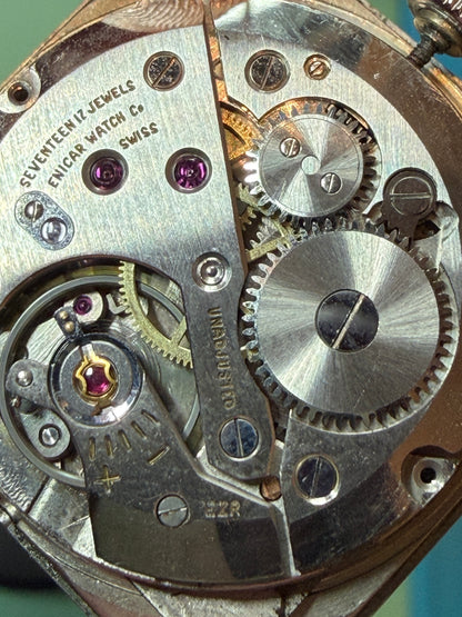 Enicar Ultrasonic Cioccolatone Vintage