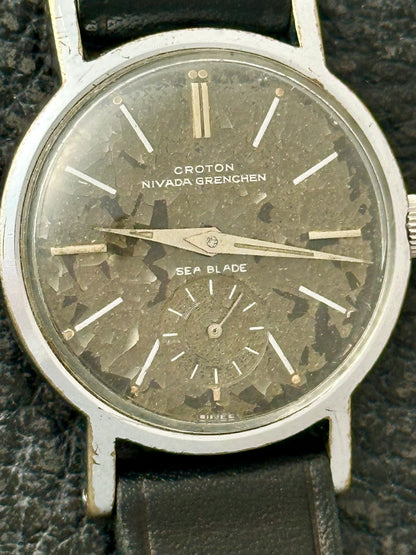 Croton Nivada Grenchen Sea Blade Vintage