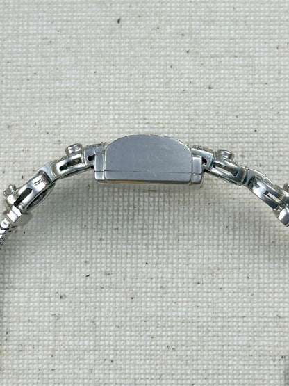 Alton Platinum & 14k Gold Diamond Bracelet Watch Vintage