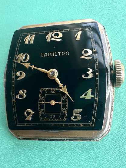 Hamilton Black Dial Stunner Vintage