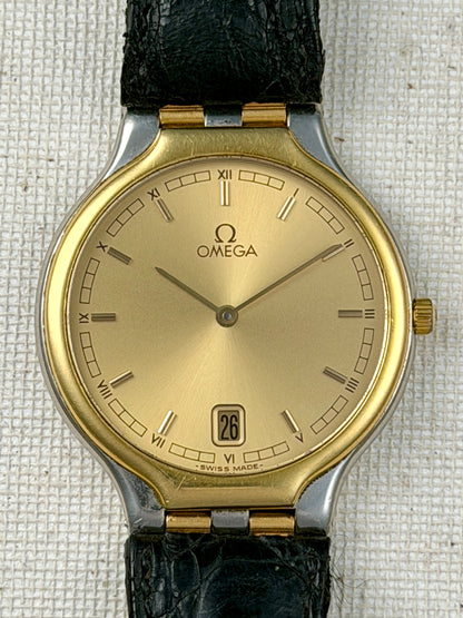 Omega 18k Bezel Quartz Vintage