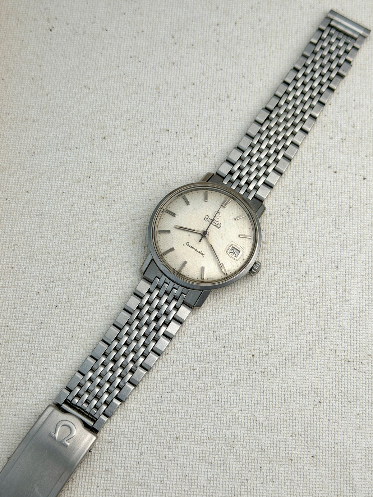 Omega Seamaster Linen Dial