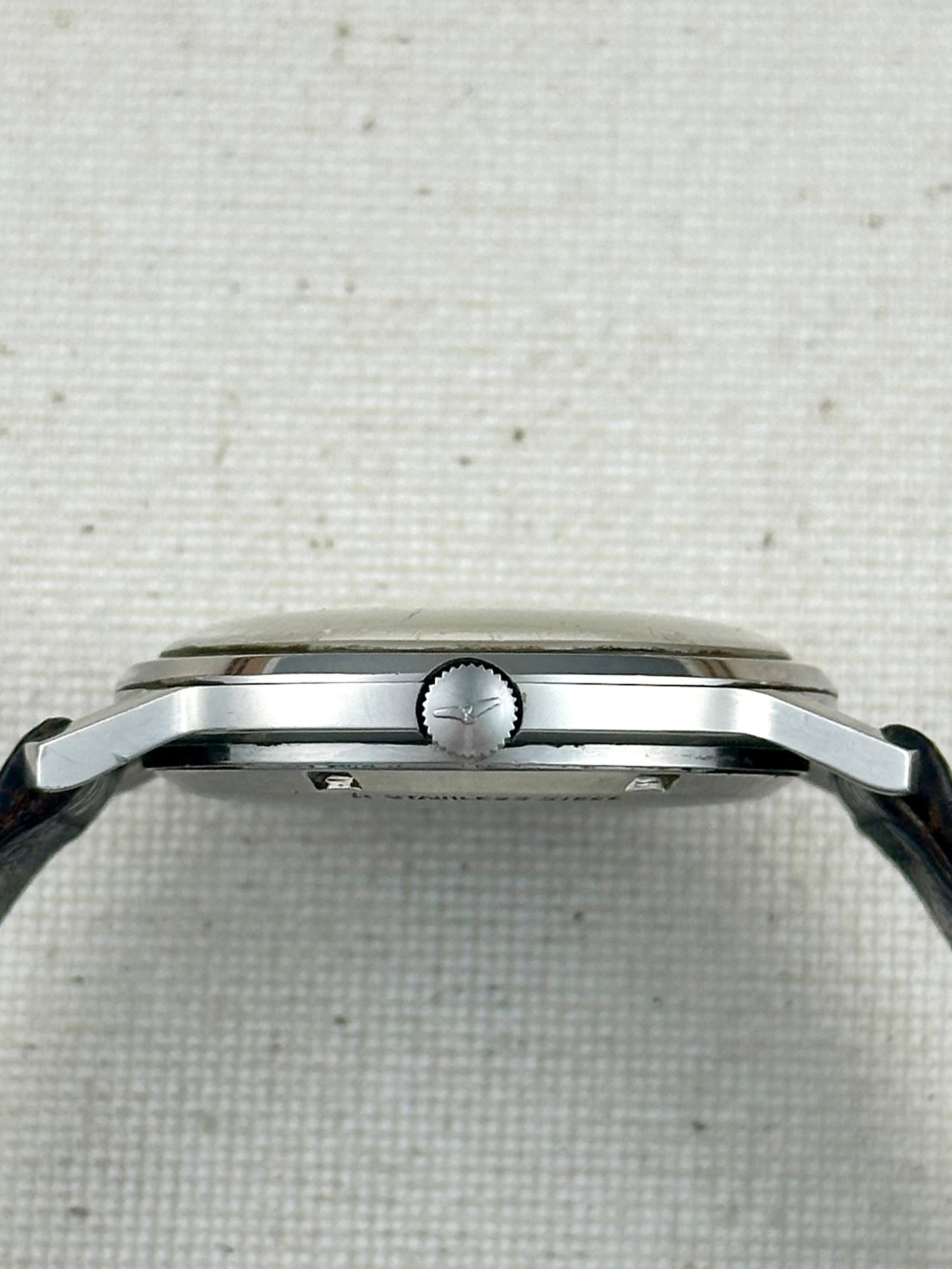 Longines Waffle Dial Small Seconds Vintage