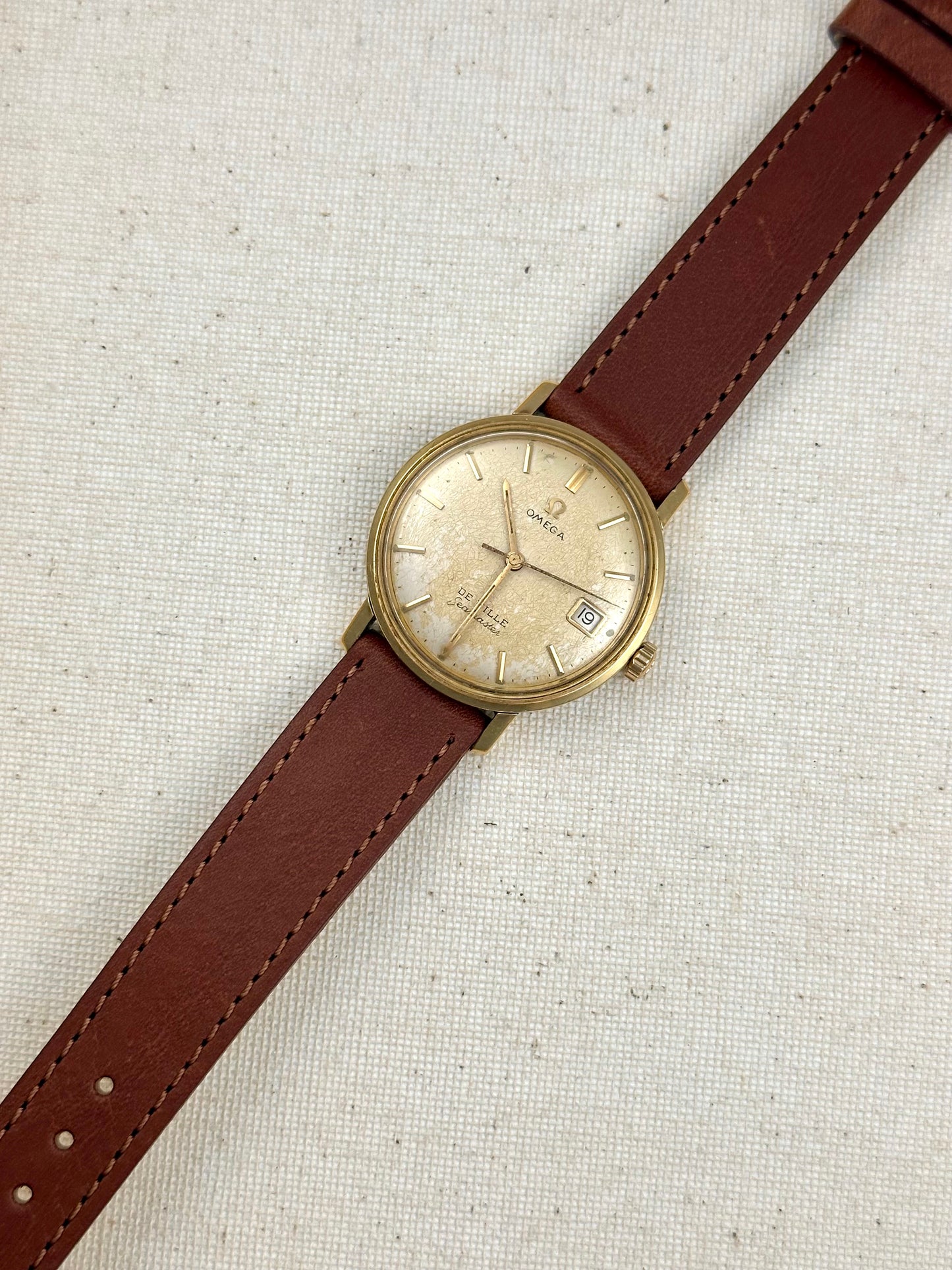 Omega Seamaster De Ville Patina Dial Vintage